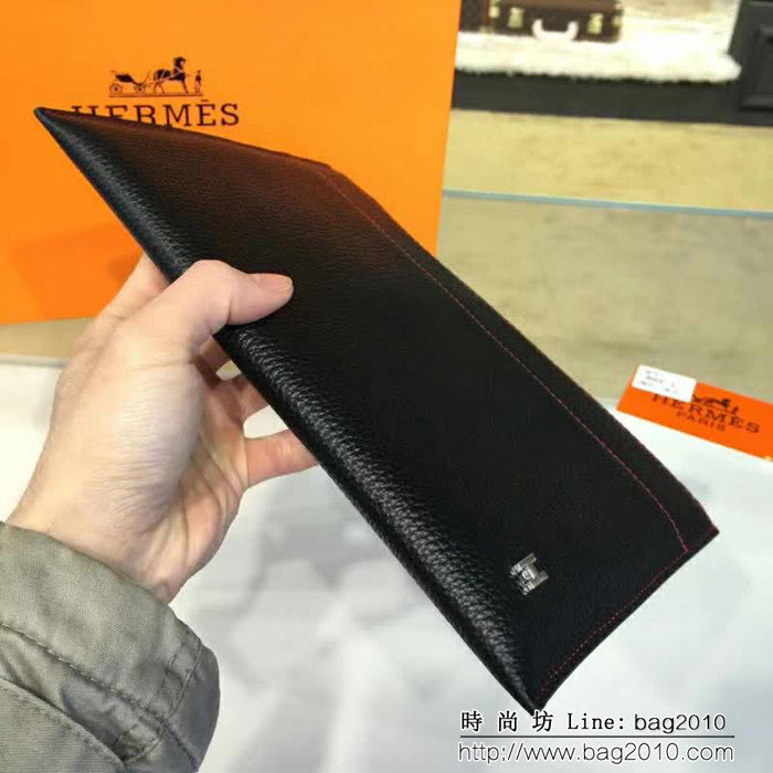 HERMES愛馬仕 經典爆款 男士牛皮手包 803-1 JD1317